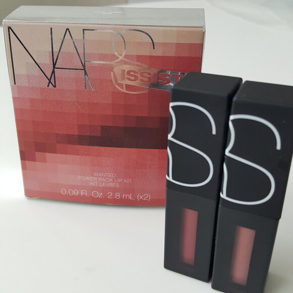 NARS ! Wanted power lip kit, COOL NUDES  (X2) - Picture 1 of 6